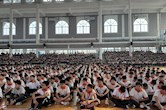 湘北职专：花儿与少年，青春正当时——5月份男女生大会